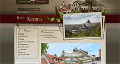 Desktop Screenshot of korunakarlstejn.cz
